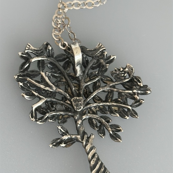 Citlaly 925 Silver amethyst Necklace with Intricate Pendant - Picture 4 of 6